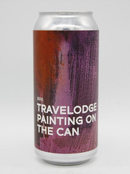 BOUNDARY - TRAVELODGE PAINTING ON THE CAN 44cl - La Black Flag